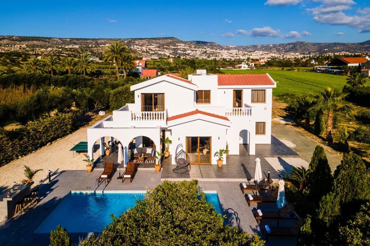 Cocoon Luxury Villa In Coral Bay-3 Min To Beach Peyia Esterno foto